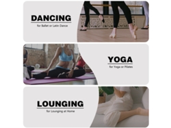 2026rebe-medias De Rodilla Abierta Talón Alto Para Yoga Ballet Baile Pijama Calcetines Ribeteados Invierno