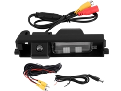 Cámara De Marcha Atrás Para Coche Ccd Hd Compatible Con Lente Gran Angular (2006-2016) Material Abs Resistente Al Agua (con Riel)