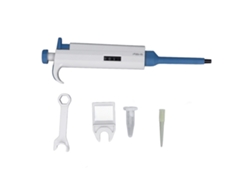 Pipeta Monocanal Ajustable De 10-100 Μl Con Punta De Gran Capacidad Para Uso En Laboratorio.