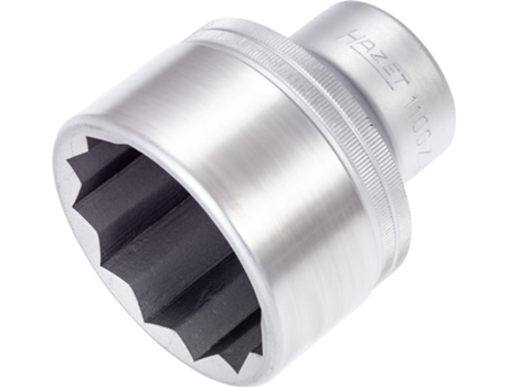 HAZET 1100Z-60 Llave de Vaso Hexagonal Doble: Cuadrado Hueco 1 Pulgada 25 Mm Perfil Hexagonal Doble Exterior 60 Mm