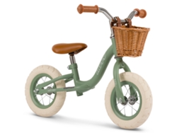 Bicicleta de Equilibrio Vintage 10" - Verde Mate