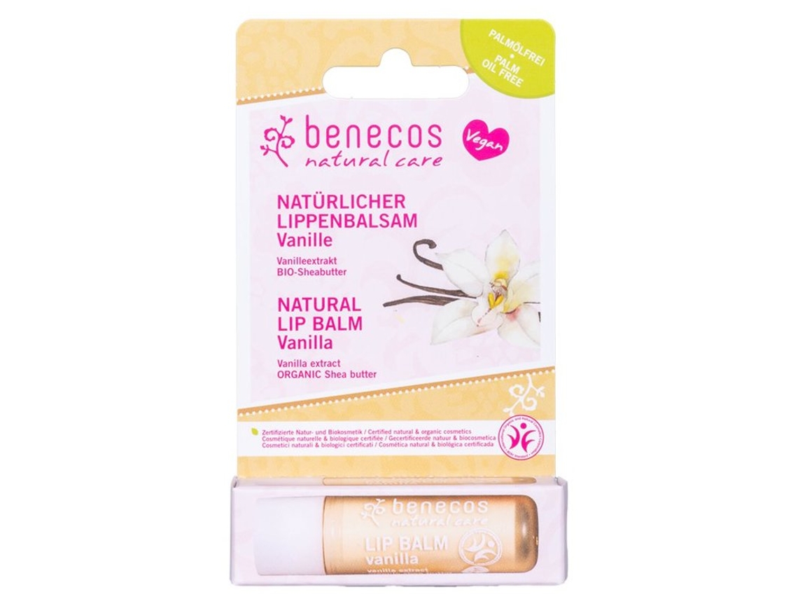 Benecos Bálsamo Labial Natural Vainilla Vegano 4,8 Gr
