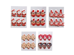 Clips para fotos - 30 piezas de clips de papel navideños para bricolaje RNEMITERY