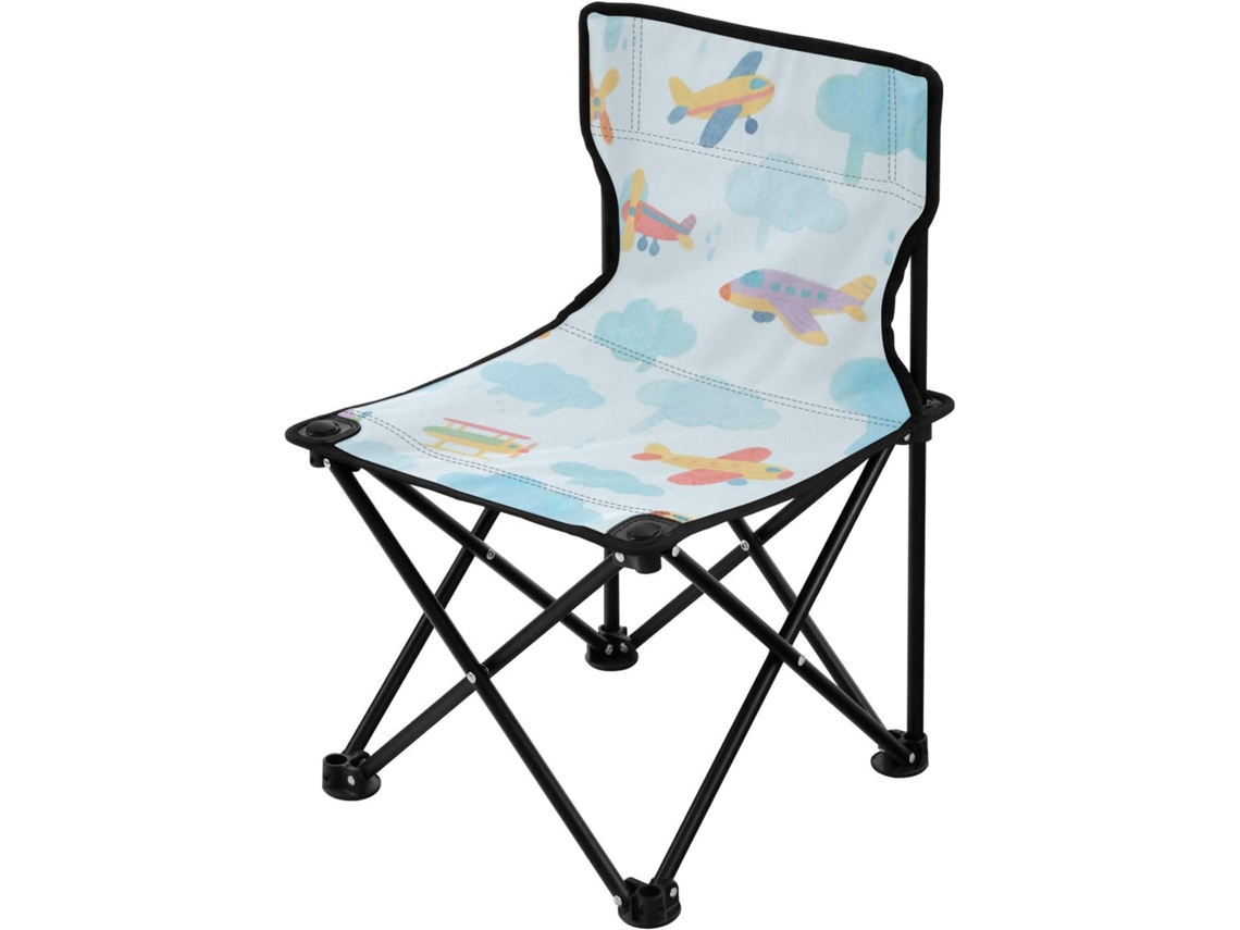 Sillas Plegables De Camping Coloridas, Nailon Transpirable Resistente Plegable