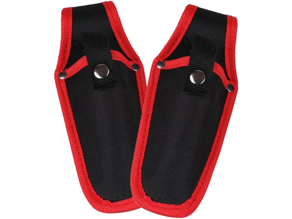 Juego De 2 Fundas De Lona Roja Para Tijeras De Podar.