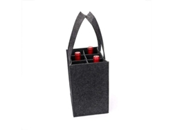 Bolsas De Fieltro Grueso Para Vino Con Asa, Reutilizables Y Lavables, Ideales Para Viajes, Fiestas Y Cumpleaños.