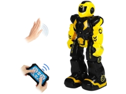 Robot Inteligente Para Niños Con Mando A Distancia Y Sensor De Gestos CHRUI Amarillo