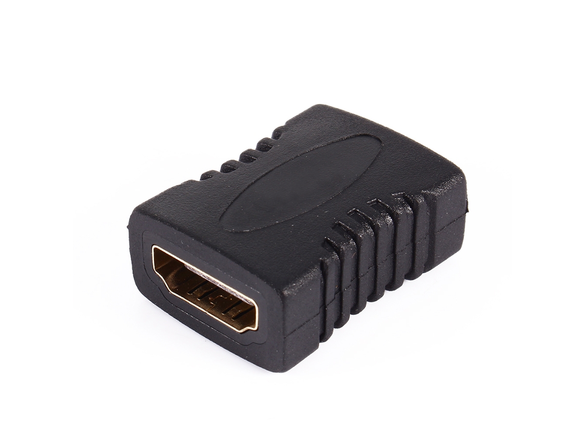 Adaptador HDMI hembra a hembra para señal de audio HD 1080p