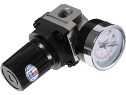 Regulador de presión de aire con manómetro PSI, regulador de aire para compresores, control preciso de Gokoco