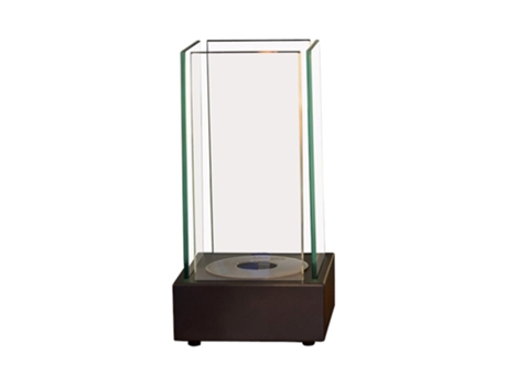 Chimenea Decorativa de Bioetanol Aosta Negro 800W LINEA PLUS