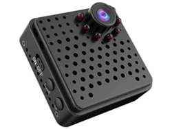 Cámara de Seguridad Super Gran Angular 1080P Hd Wifi con Visión Nocturna por Infrarrojos y Deportesnegro YEMAESRE