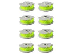 S5v 8 Carretes De Alambre De Repuesto Para Carretes De Cortacésped Worx Wa0014