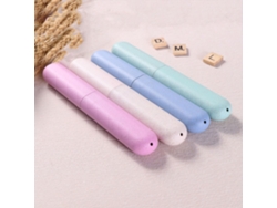 Estuche para cepillo de dientes portátil, ligero y resistente al polvo, con colores opcionales.