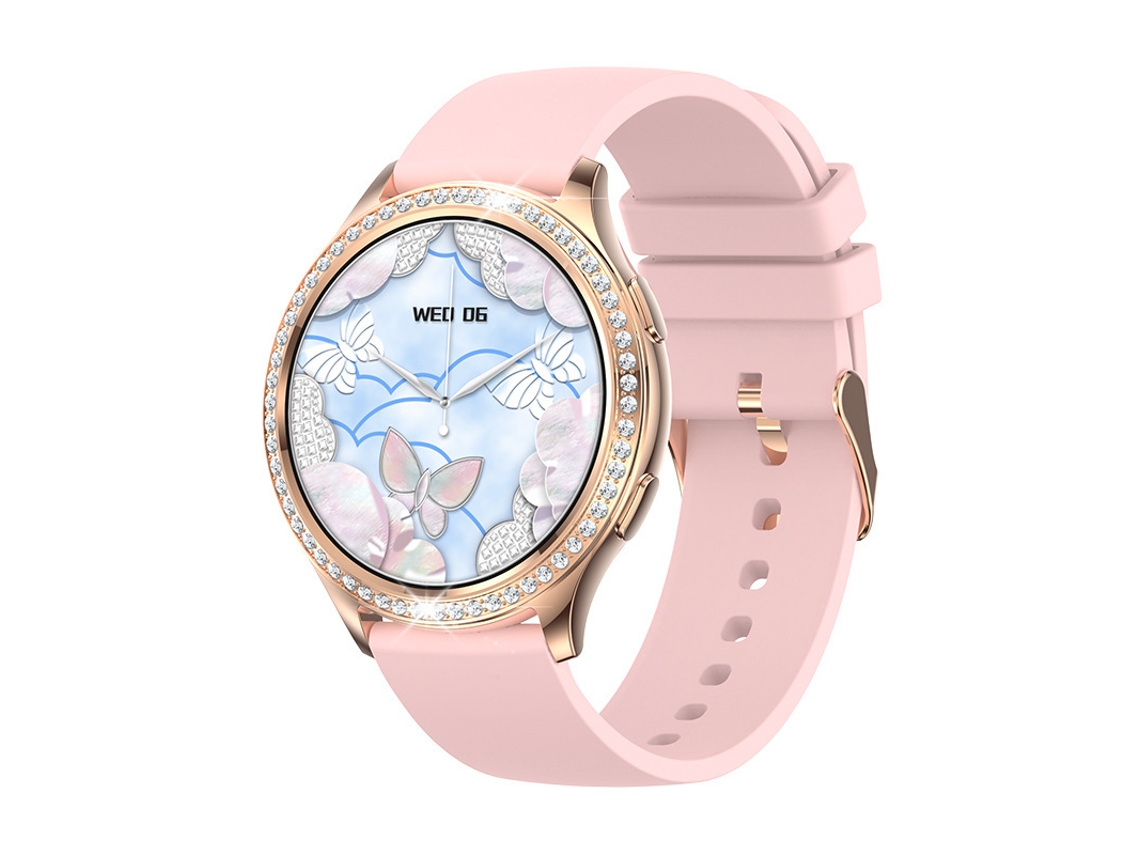 Reloj Inteligente Para Mujer, Teléfonos Android/ios, Llamadas, Frecuencia Cardíaca, Presión Arterial, Más De 100 Modos, Rosa