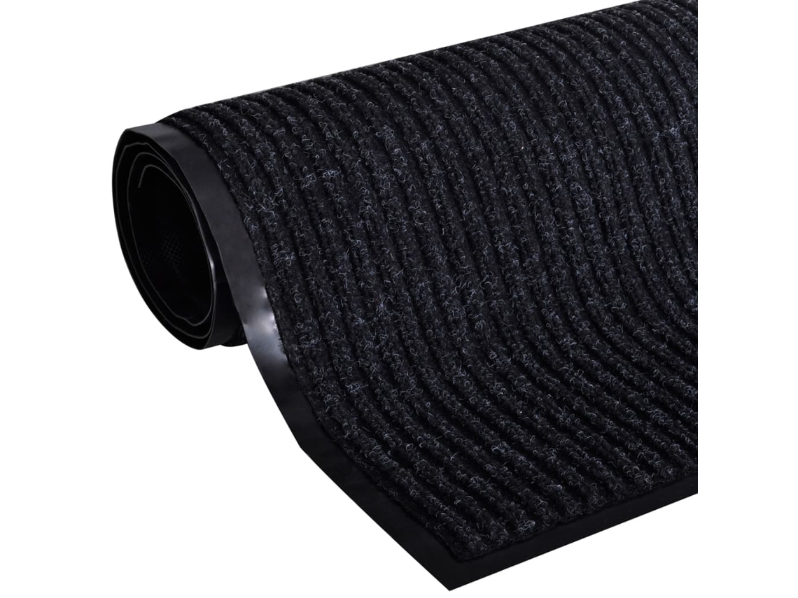 Felpudo Negro 117x220 Cm Pvc