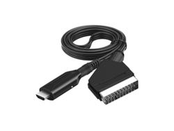 Adaptador De Audio Y Video Profesional Con Convertidor De Cable Compatible Con Scart Para Hd Tv Dvd Game