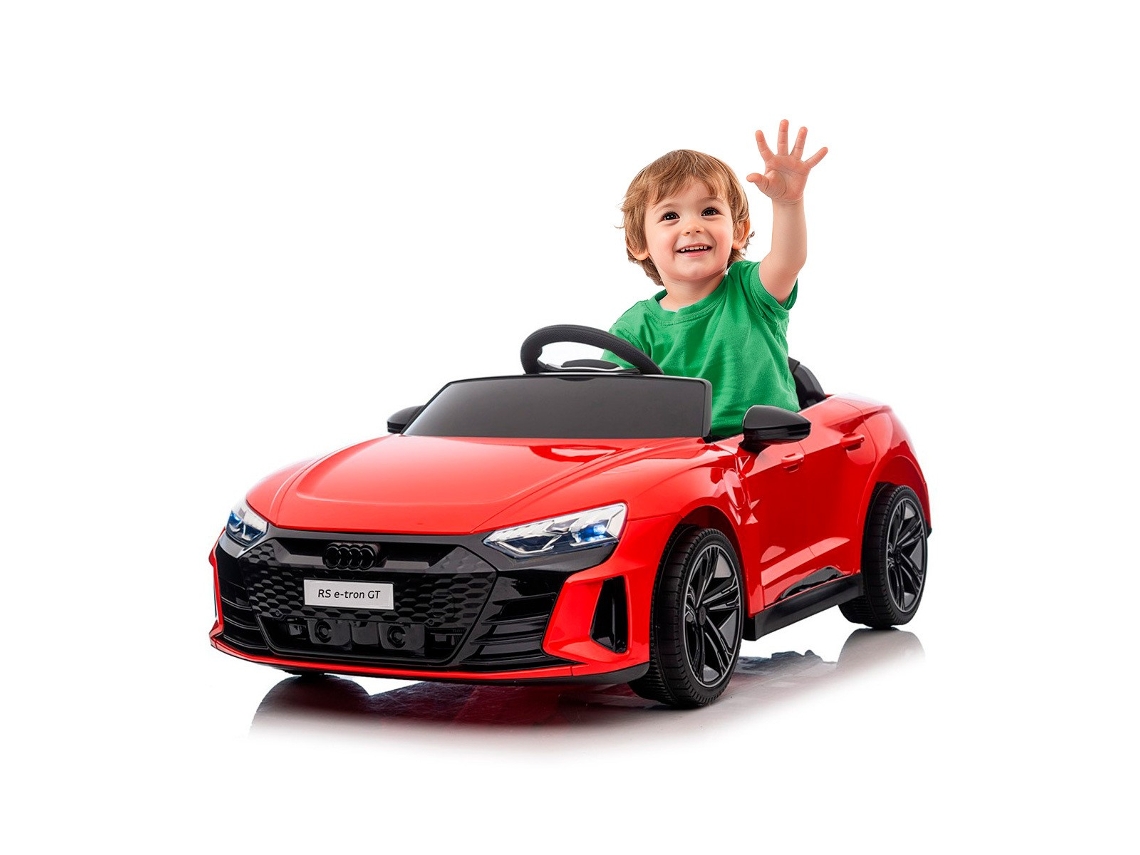 Coche infantil de batería de 12 V Audi RS y Tron GT Red Ataa