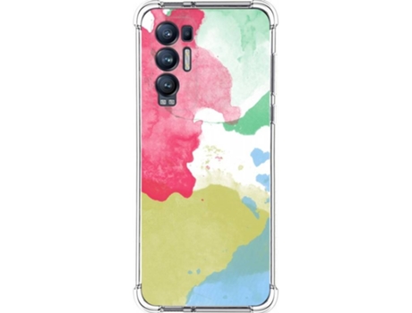 Carcasa Oppo Find X3 Neo 5G TUMUNDOSMARTPHONE Acuarela 02