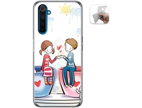 Carcasa Realme 6 Pro TUMUNDOSMARTPHONE Café Multicolor