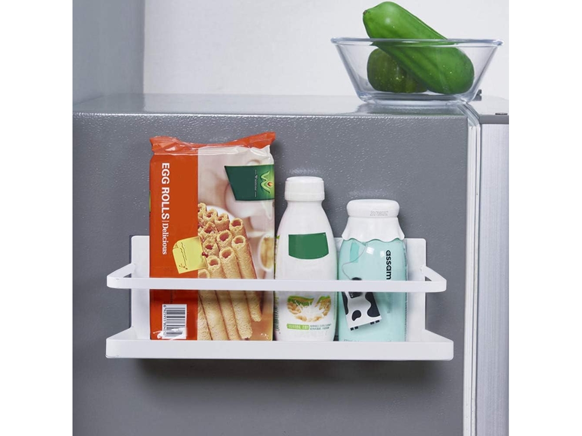 Especiero magnético, solución innovadora para organizar la cocina con diseño que ahorra espacio, uso versátil e imán potente, ideal para organizar.