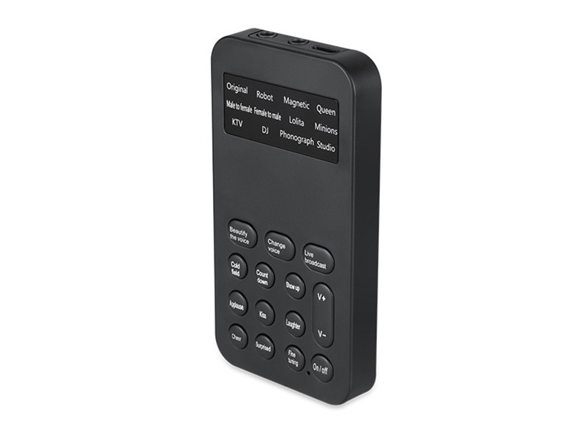Tarjeta De Sonido Externa Con Cambiador De Voz Y Efectos De Sonido Para Teléfono Móvil, Ordenador Y Tableta.