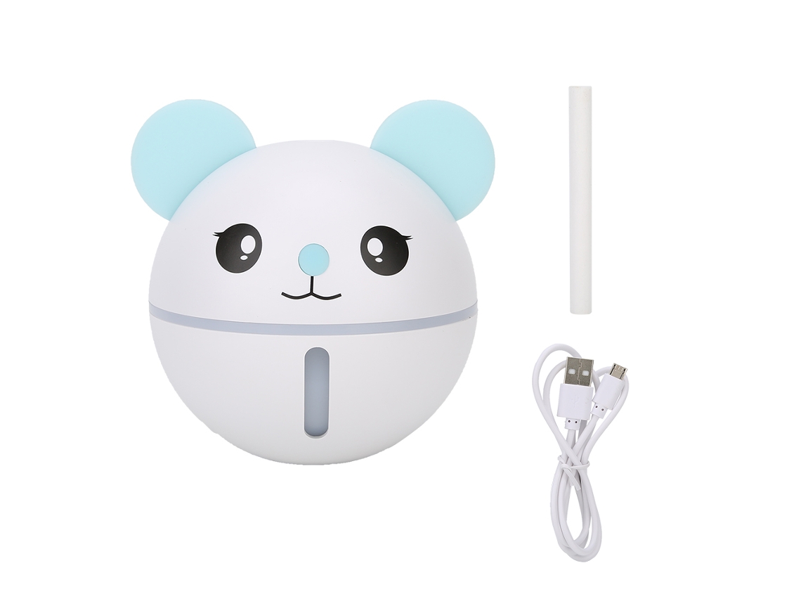 Humidificador de aire portátil (humidificador de aromas con luz de respiración)