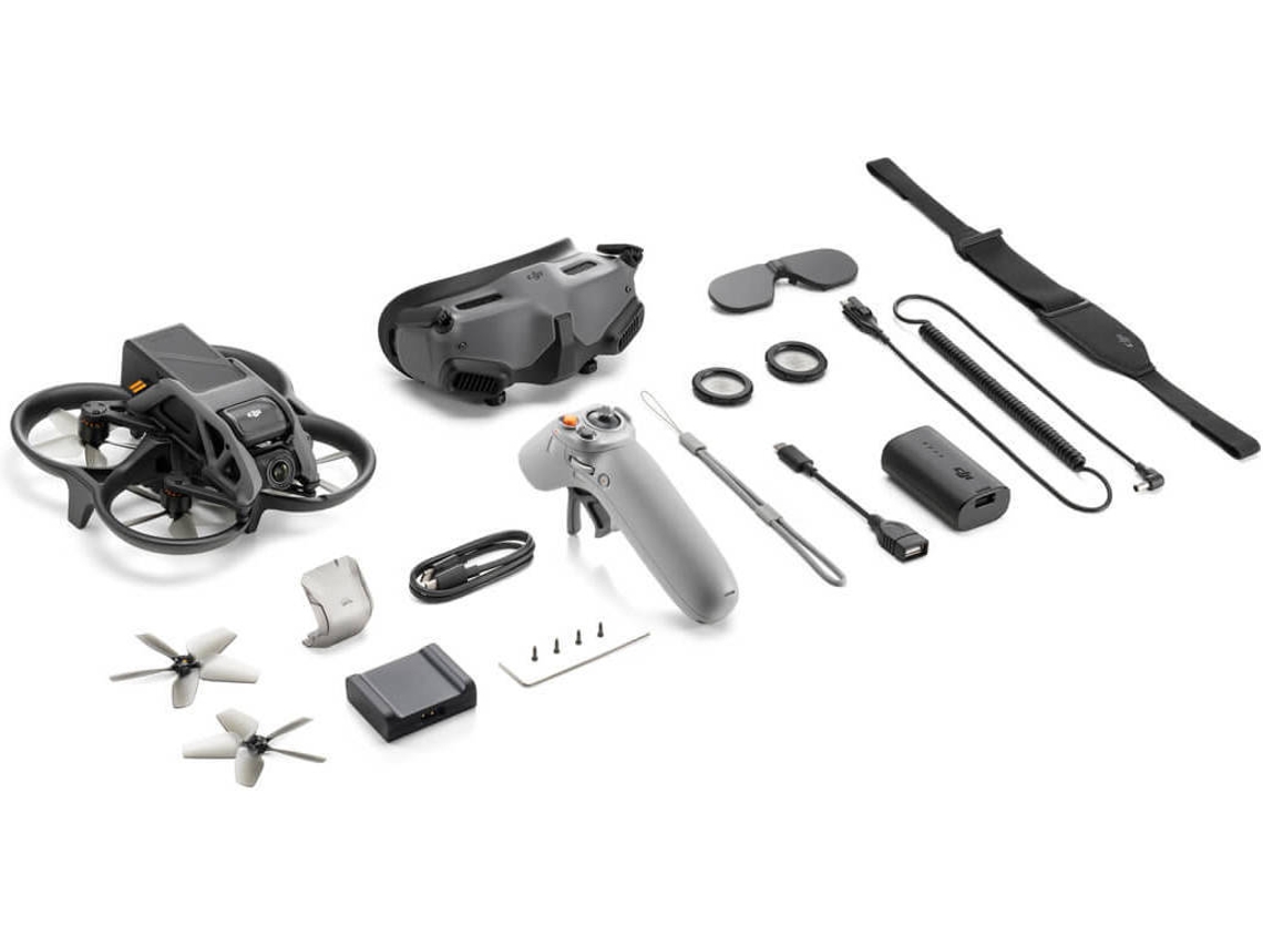 Drone  DJI Avata Pro-View Combo + Goggles + RC Motion 2 (Autonomia: 18 minutos - Gris)