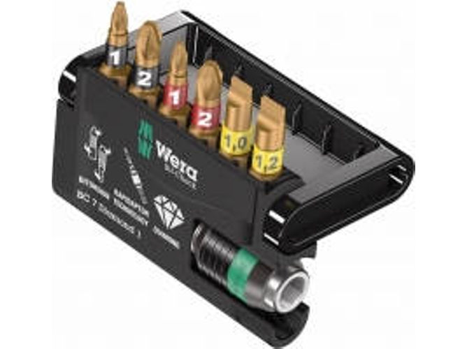 Juego de Puntas de Atornillar WERA 05057416001 (7 Piezas)
