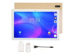 Tableta de 10 pulgadas, 4 GB de RAM, 8 GB de ROM, ocho núcleos, 8800 mAh, color dorado para Android 11.