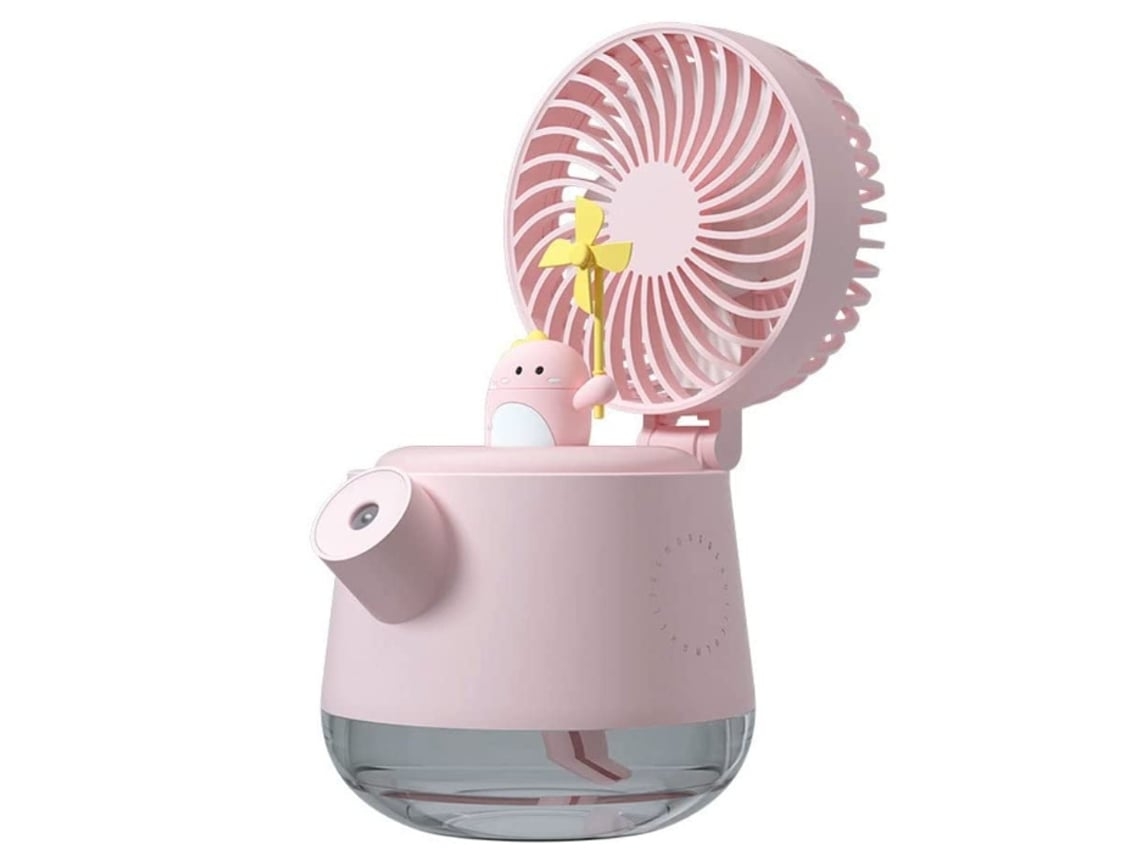 Ventilador de Portátil ENZON Refrigerador Rosa