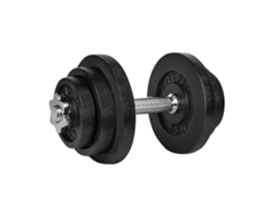 Mancuernas Lifefit De 20 Kg Y 30 Mm De Acero Para Fitness Culturismo Y Levantamiento De Pesas