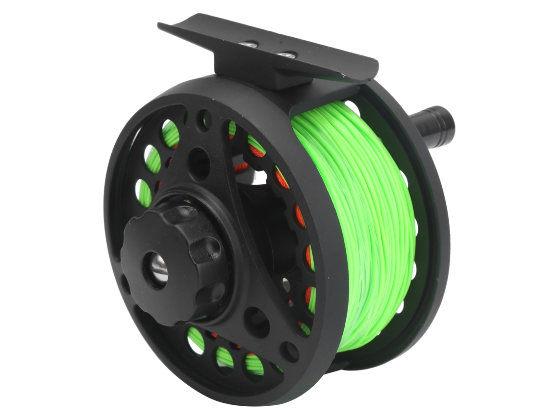 Carrete De Pesca Con Mosca De Aluminio Anticorrosión De 75 Mm, Relación 1:1, 2+1 Rodamientos De Bolas.