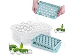 Bandejas De Hielo Redondo (paquete De 2) Moldes Esféricos De Hielo Material Alimentario Sin Bpa