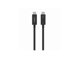 Cable de carga y transferencia USB-C a USB-C Thunderbolt 4 de Belkin (USB-C, 1 m), color negro