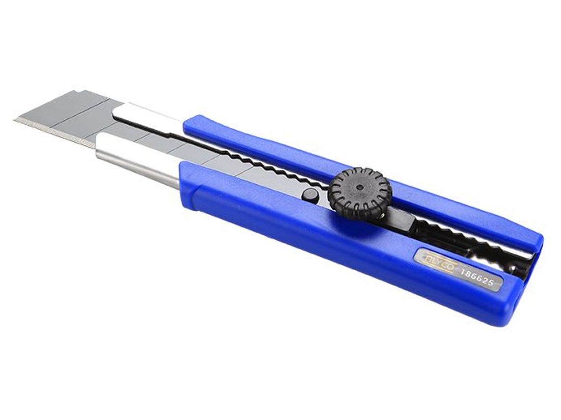 Cutter Cuchilla 25 mm Sk2H con Bot�n Deslizable ALYCO