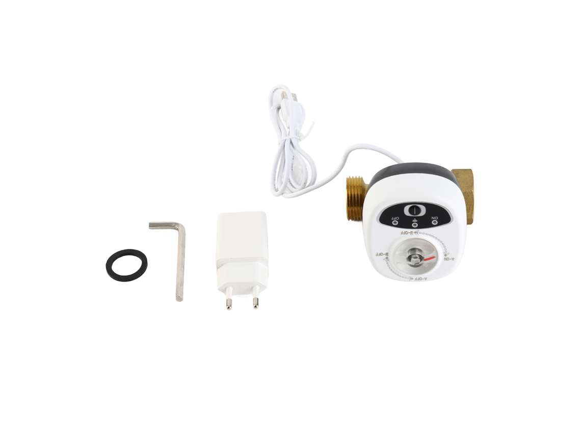 Válvula De Agua Inteligente Wifi Ip65 Con Control Por Aplicación, Automatización Programada, Control Por Voz Y Ewelink.
