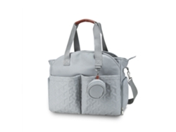 Bolsa para extractor de leche, bandolera, pañalera con correa para pezones, para mamás y bebés en movimiento. Azul claro Yunzii