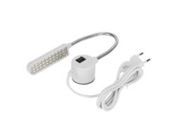 Rebe-lampara Led Para Maquina De Coser Con 30 Perlas Y Base Magnetica Cuello De Cisne Luz De Trabajo Ac