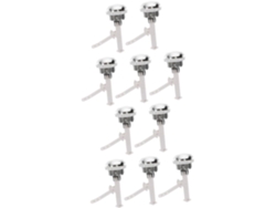 Juego de 5 botones de descarga para inodoros Serie 2, compatibles con tanques Gokoco D
