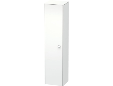 Armario DURAVIT Brioso alto 177,0x42,0x36,0 cm 1 puerta abatible a la izquierda 1 balda de madera 3 baldas de cristal