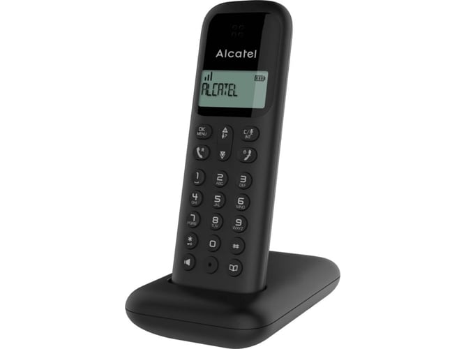 Teléfono Fijo ALCATEL D285 EU Negro
