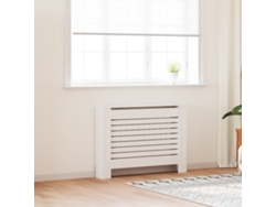Cubierta de radiador 112x19x81,5 cm MDF blanco DKD HOME DECOR