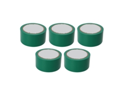 5pcs Fita De Marcação De Piso 5cm Largura Adesiva Para Quadras De Basquete Vôlei Tênis Ginásio Verde