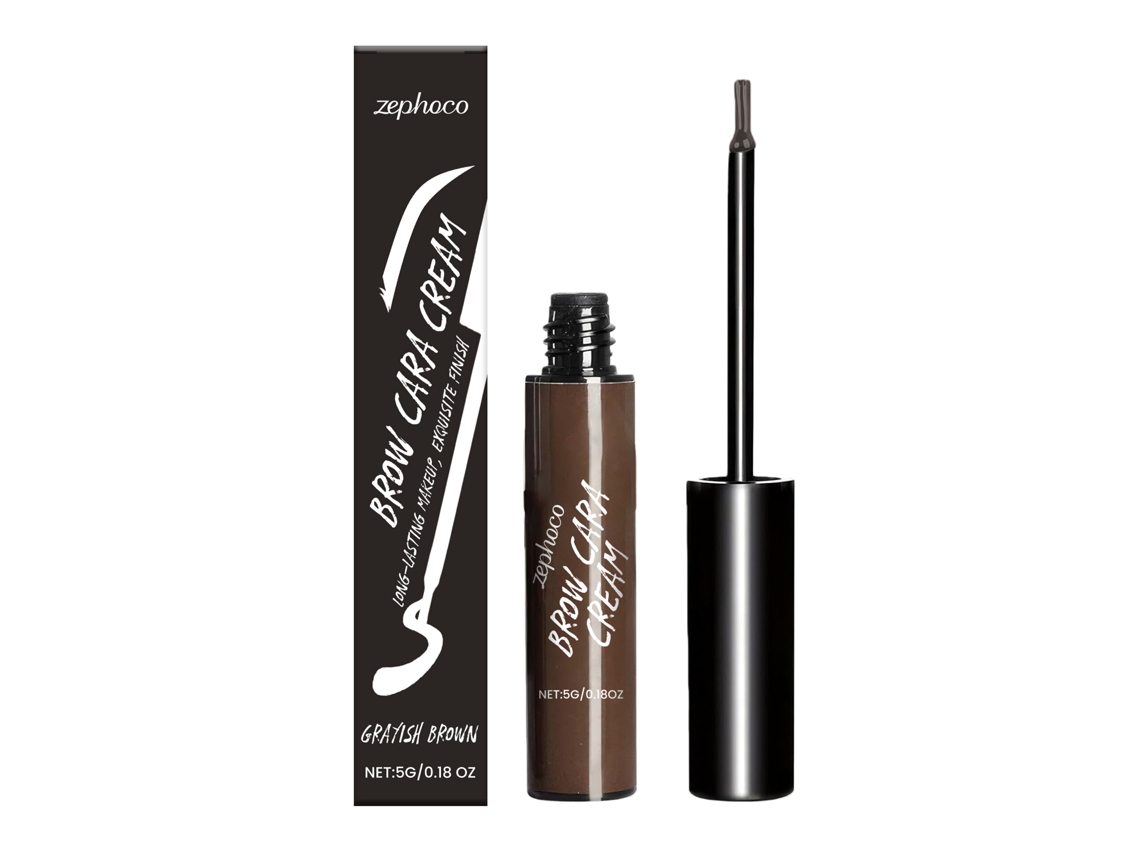 Crema de cejas color topo removible para piel clara
