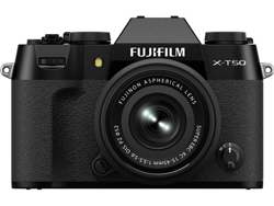Cámara Fotográfica FUJIFILM X-T50II-XC15-45MM (Negro - 40.2 MP - ISO 64-51200)