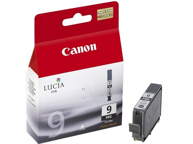 Cartucho de tinta Original CANON PGI-9PBK Negra para PIXMA iX7000, Pro9500