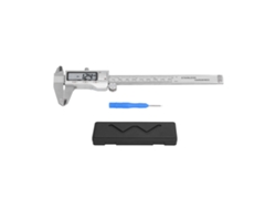 Calibrador Digital De Acero Inoxidable De 0 A 150 Mm Con Escalas En Milímetros Y Pulgadas.