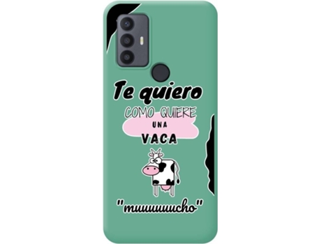 Carcasa para TCL 30 SE TUMUNDOSMARTPHONE Silicona Líquida Dibujos Verde