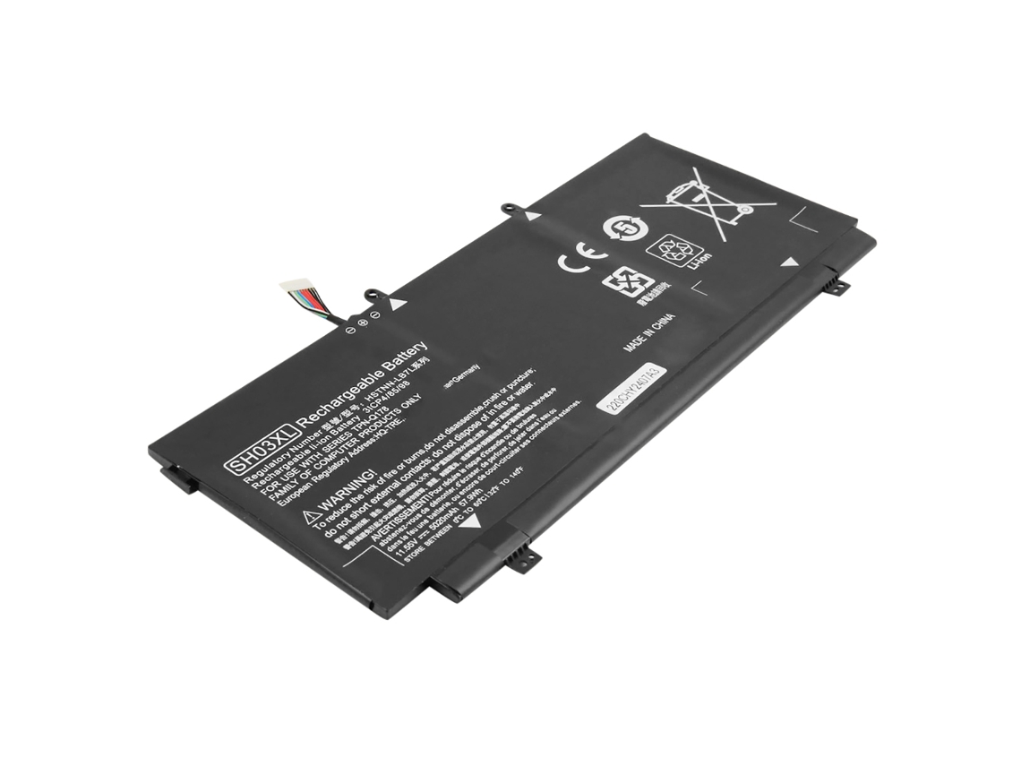 Batería de repuesto para HP Envy 13 AB de polímero de litio (11,55 V, 5000 mAh, 57,9 Wh), color negro