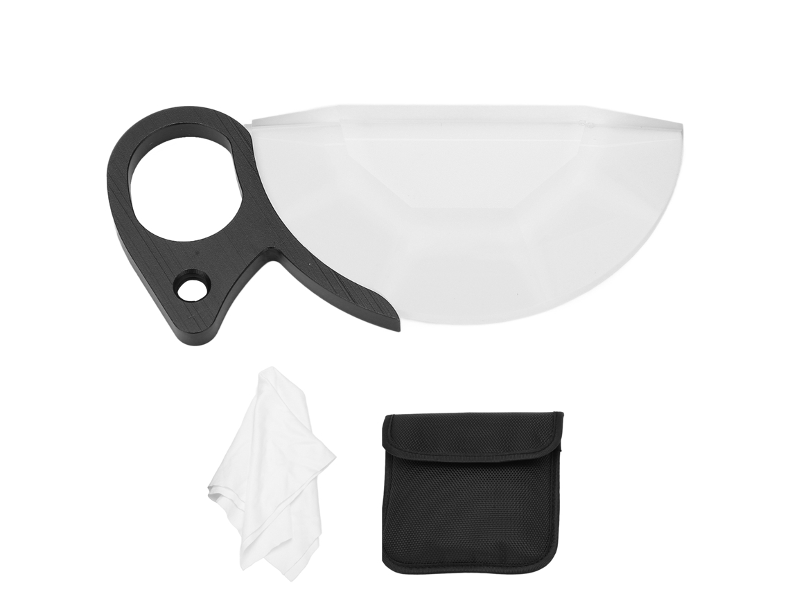 Filtro caleidoscópico semicircular portátil para cámara réflex, efectos especiales, 79 mm, accesorios para cámara.